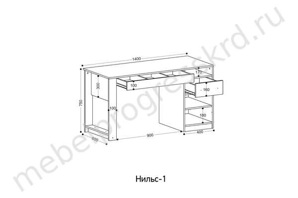 Письменный стол "Нильс-1"
